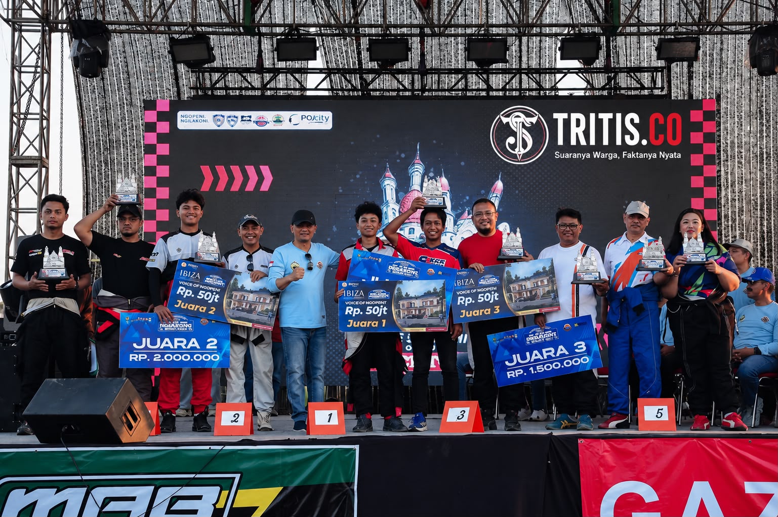 Kejurnas Sprint Rally Dongkrak Pengembangan Sport Tourism Jawa Tengah