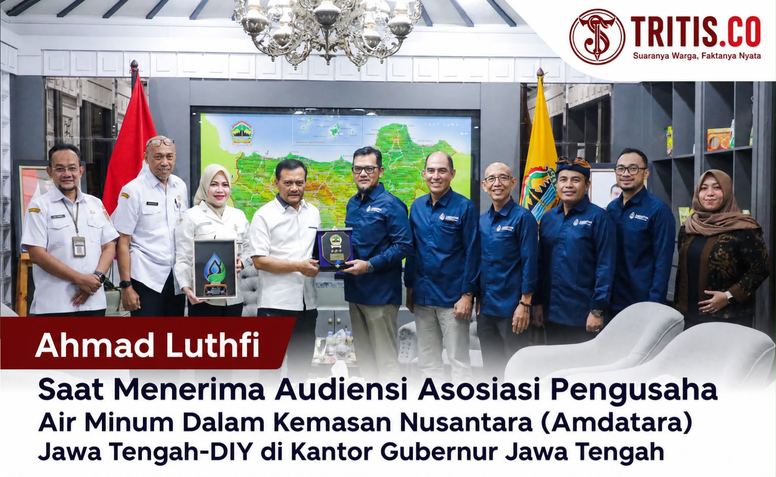 Gubernur Ahmad Luthfi Tegaskan Industri AMDK Wajib Jaga Air dan Lingkungan, CSR Konservasi Harus Diperkuat