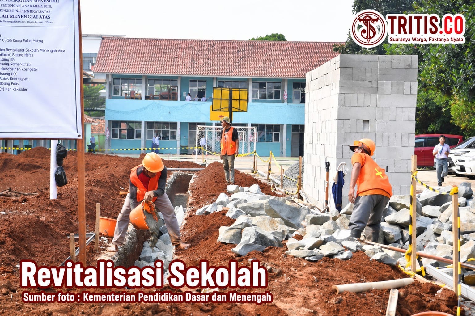 Revitalisasi Sekolah di Jepara Disorot, Diduga Dipihak-Ketigakan dan LPM-PEGAS Desak Keterbukaan