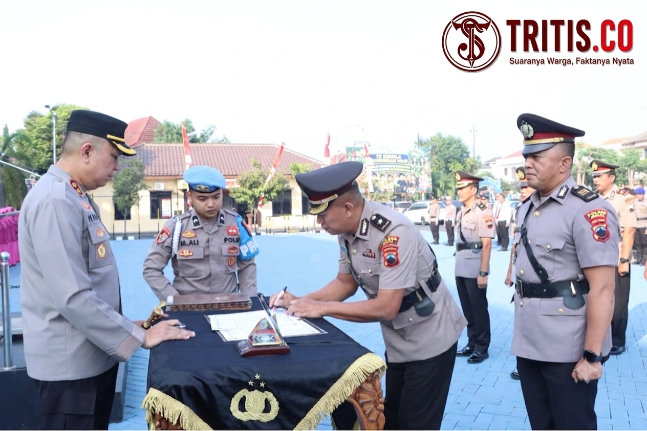 Empat Kapolsek dan Dua PJU Polres Jepara Berganti, Kapolres: Momentum Tingkatkan Pelayanan