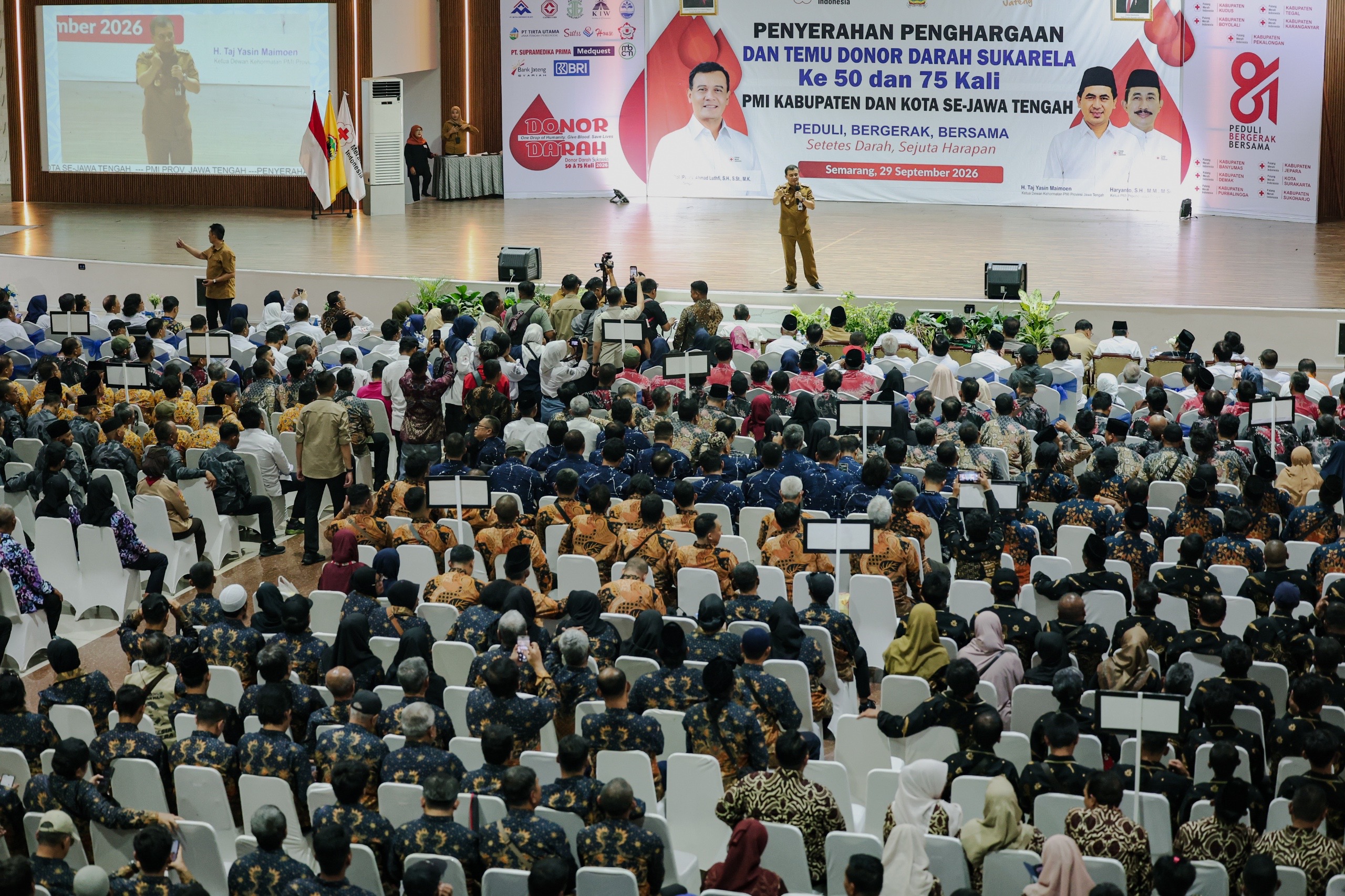 Ribuan Pendonor di Jateng Diguyur Penghargaan, Ada yang Sudah Donor Lebih dari 130 Kali