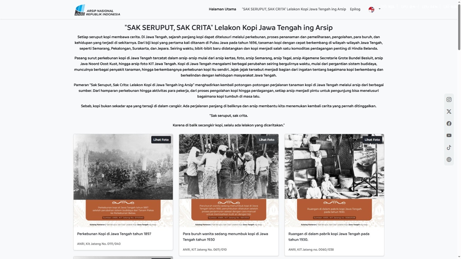 Menelusuri Jejak Jawa Tengah Lewat Arsip Kolonial dan Kisah Kopi