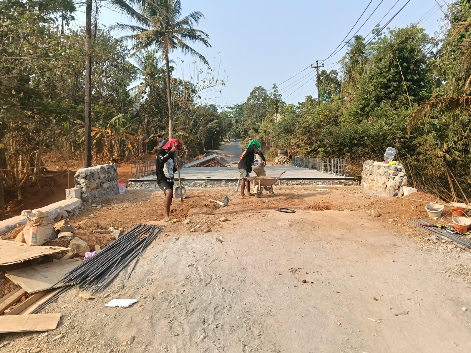 Dari Usulan Pemdes 2025, Jembatan Gemuling Kawak Kini Hampir Rampung