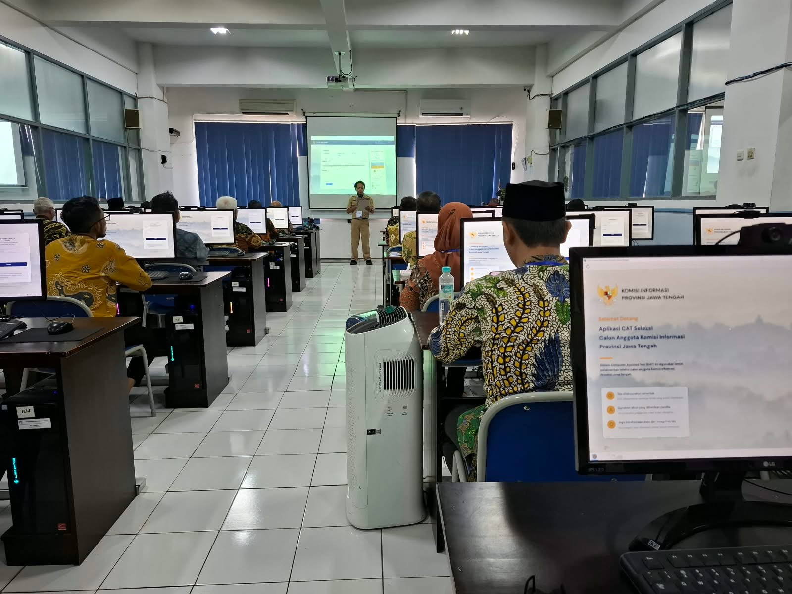 Tak Hadiri Tes CAT, Dua Peserta Seleksi Komisi Informasi Jateng Gugur
